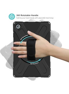 Procases Compatible For Lenovo Tab M10 Plus 10.6 Inch 3Rd Gen 2022 Released Heavy Duty Shockproof Rugged Case 360 Degree Rotatable Kickstand Protective Cover Case –Black…  - Image 4