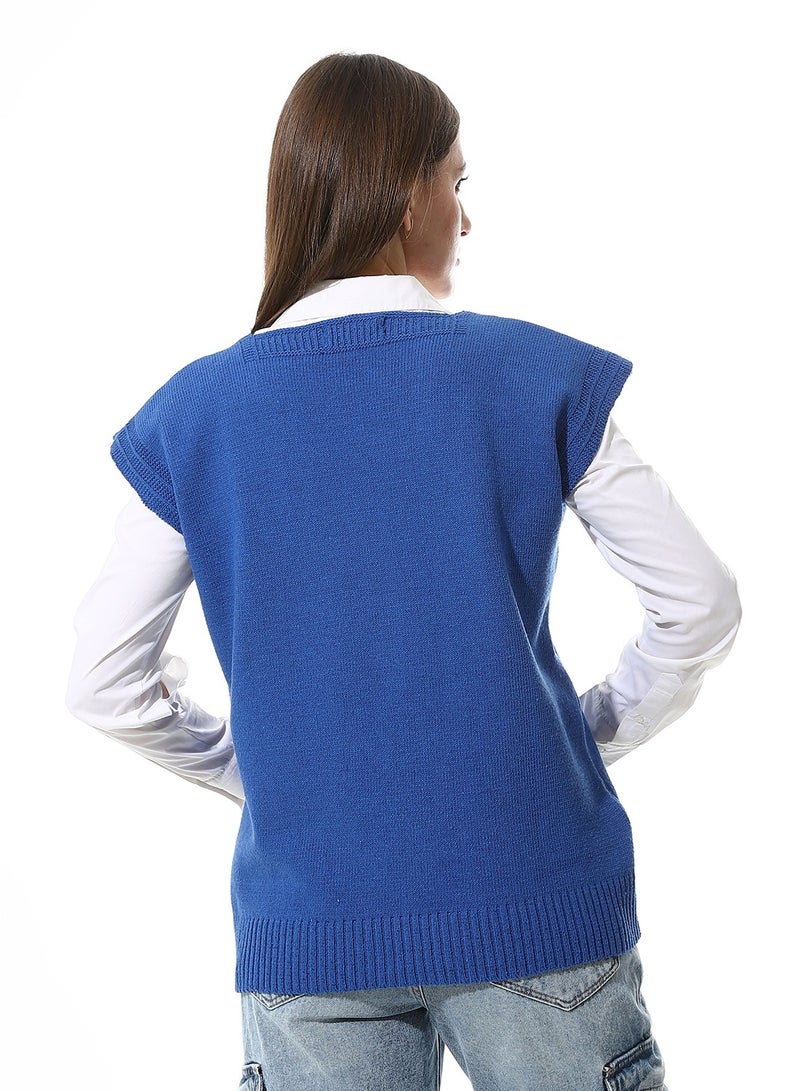 Caesar Womens Wool Vest - Image 4
