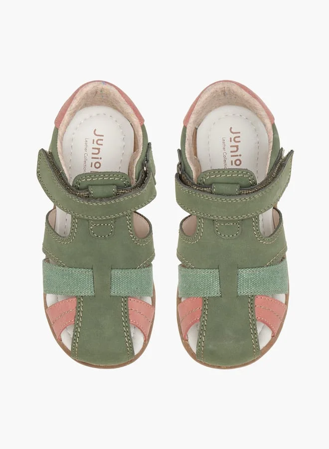 جونيورز صنادل أولاد بشريط لاصق