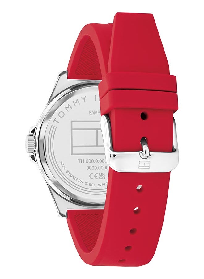 TOMMY HILFIGER Men's Analog Round Shape Silicone Wrist Watch 1710615 - 42 Mm  - Image 3