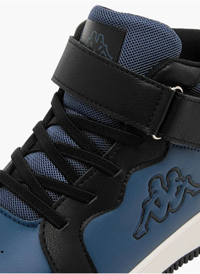 كابا Boys' Colourblock Sneakers with Hook and Loop Closure
