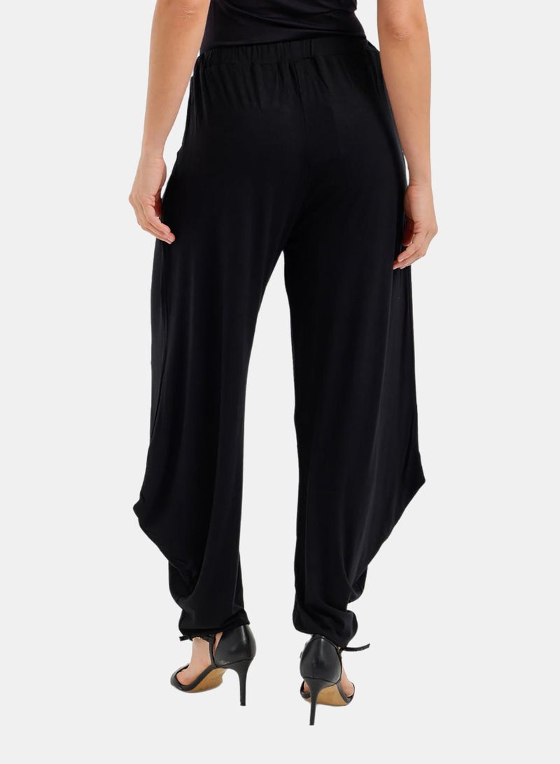 Carina Wide-Leg Gathered Pants - Image 4