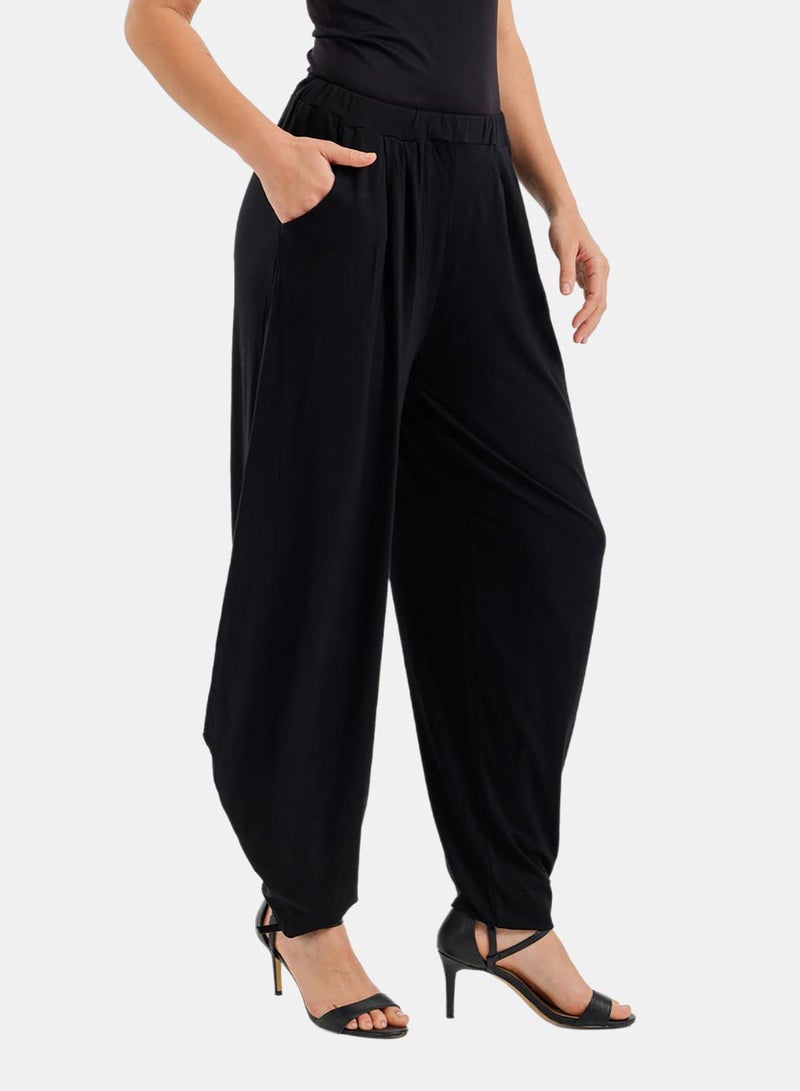 Carina Wide-Leg Gathered Pants - Image 2