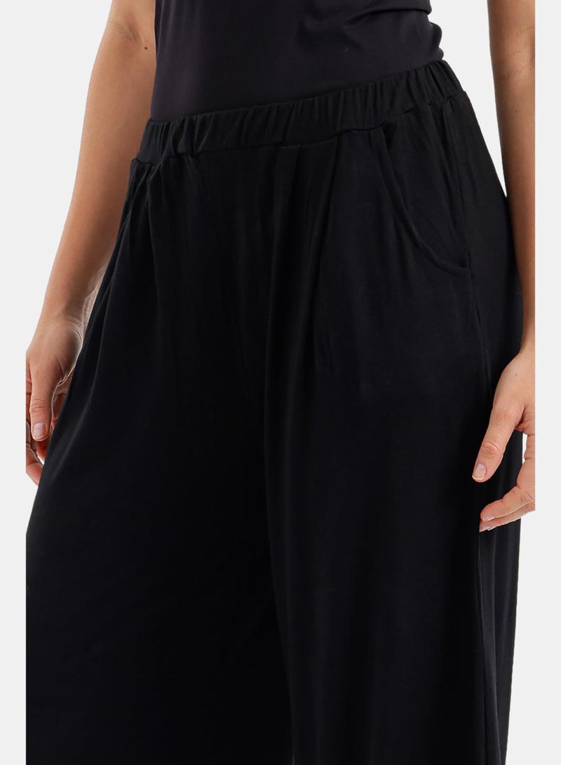 Carina Wide-Leg Gathered Pants - Image 5