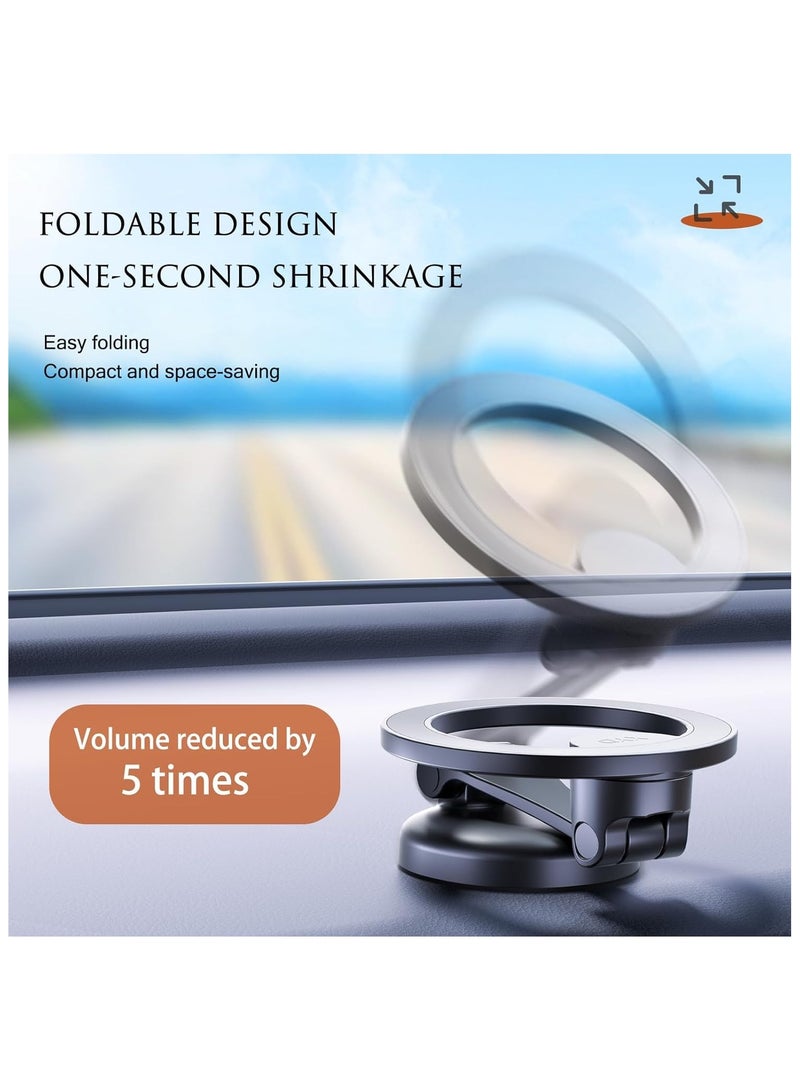 Car Mount Magnetic Phone Holder,Strong Car Holder Dash Mount Strong Grip Car Phone Holder - Image 3