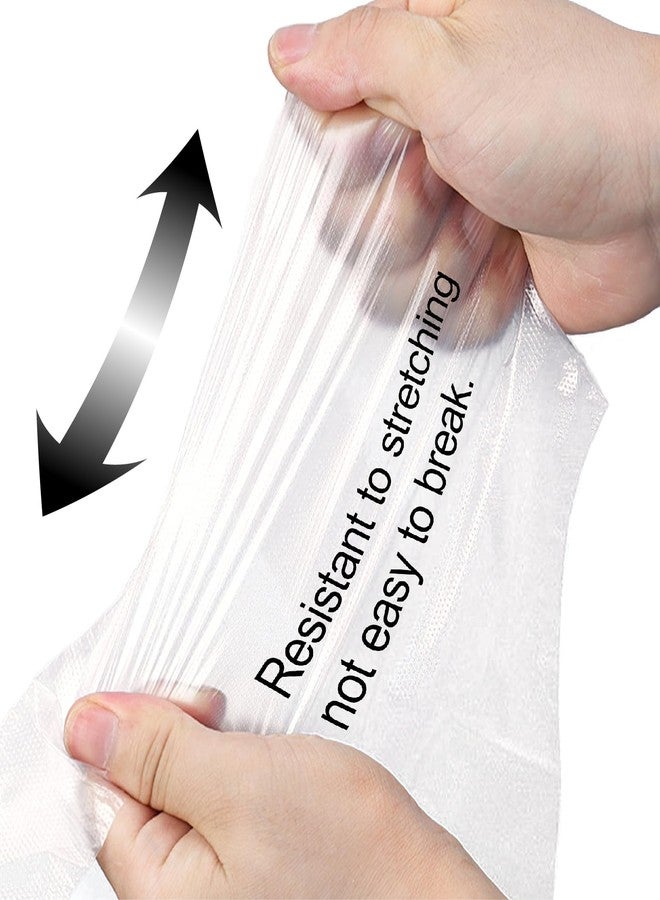MISSJOJIAY 400 قطعة قفازات بلاستيكية disposable قفازات تنظيف منزلية آمنة للطعام، خالية من اللاتكس، خالية من البودرة، مقاس واحد يناسب معظم الاستخدامات للطهي، خدمة الطعام، التنظيف، التعامل مع الطعام، قفازات تحضير الطعام الشفافة القابلة للاستخدام مرة واحدة - Image 5