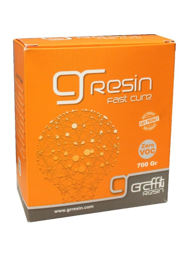 Graffiti Resin Multi Use Clear Casting Epoxy - Resin/Hardener Fast Cure Clear Gloss 700.00 ml ( 1.23 pt ).74 kg ( 1.63 lb ) - Image 2