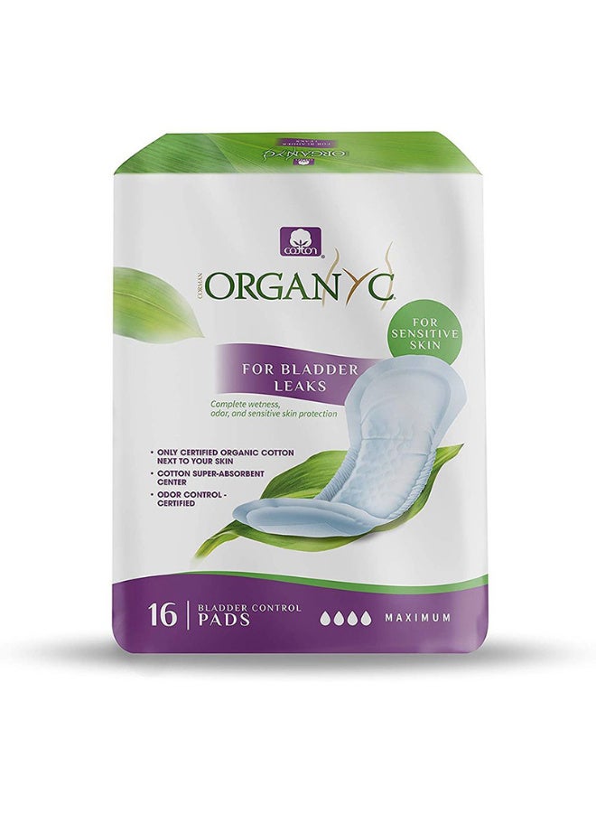 Organyc Light Incontinence Maximum Pads - USA SIZE