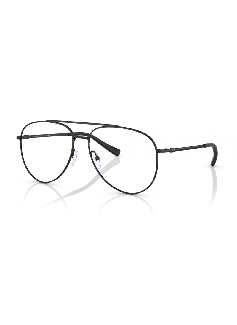 Armani Exchange - Armani Exchange AX1055 6000 58 Matte Black Eyeglass - Image 1
