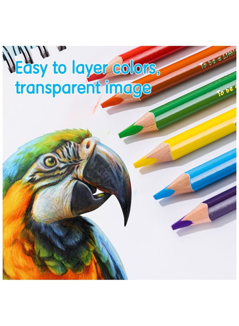 Deli EC00660 Jumbo Colored Pencil Set, 6 Colors – ideal for kids' drawing & coloring - Image 2