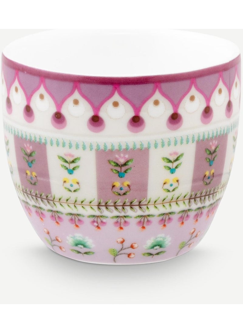 Pip Studio - Lily & Lotus Purple Porcelain Egg Cup 5 cm - Image 1