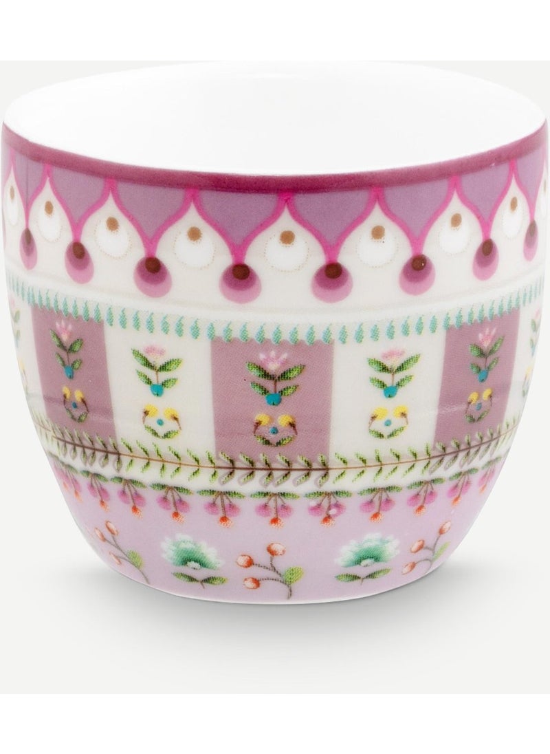Pip Studio - Lily & Lotus Purple Porcelain Egg Cup 5 cm - Image 1