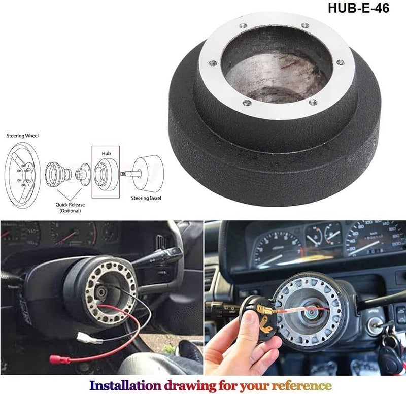 Wivplex Steering Wheel Hub Adapter for BMW E46 M3 - Image 5