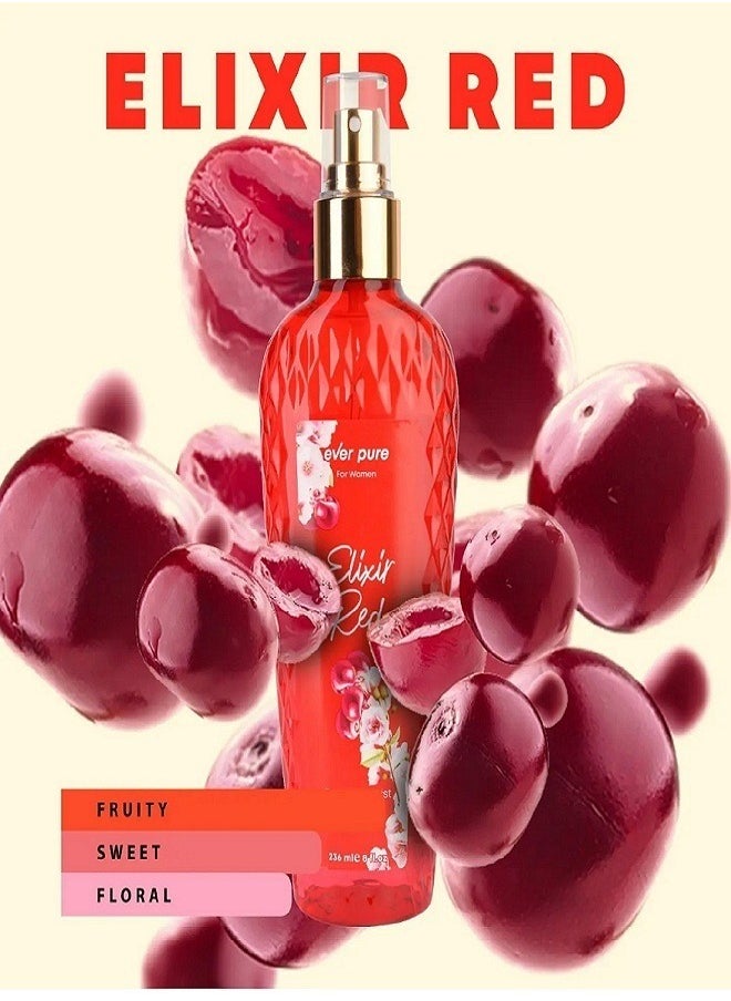 ever pure - FRAGRANCE MIST ELIXIR RED 236ML - Image 1