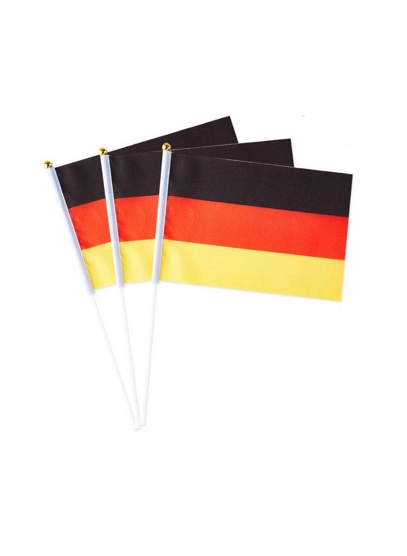 PRINTSHOP4ME Set Of 10 Hand-Held Mini Country Flags-Perfect For Parades-Festivals And Party Decorations-Party Favors And Event Supplies - Image 1