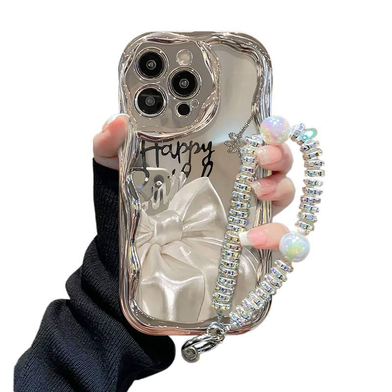 iPhone 15 Pro Max Scratch Resistant Silicone Protective for iPhone 15 15 Plus 15 Pro 15 Pro Max with Bow Design and Ribbon Design - Image 5