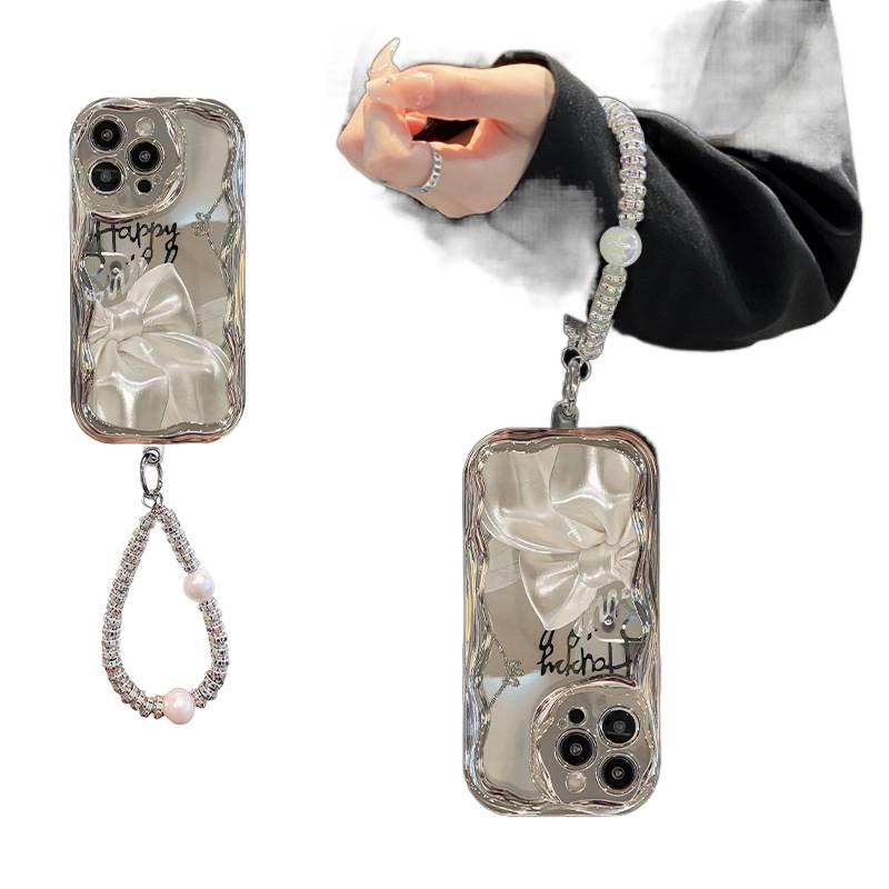 iPhone 15 Pro Max Scratch Resistant Silicone Protective for iPhone 15 15 Plus 15 Pro 15 Pro Max with Bow Design and Ribbon Design - Image 4