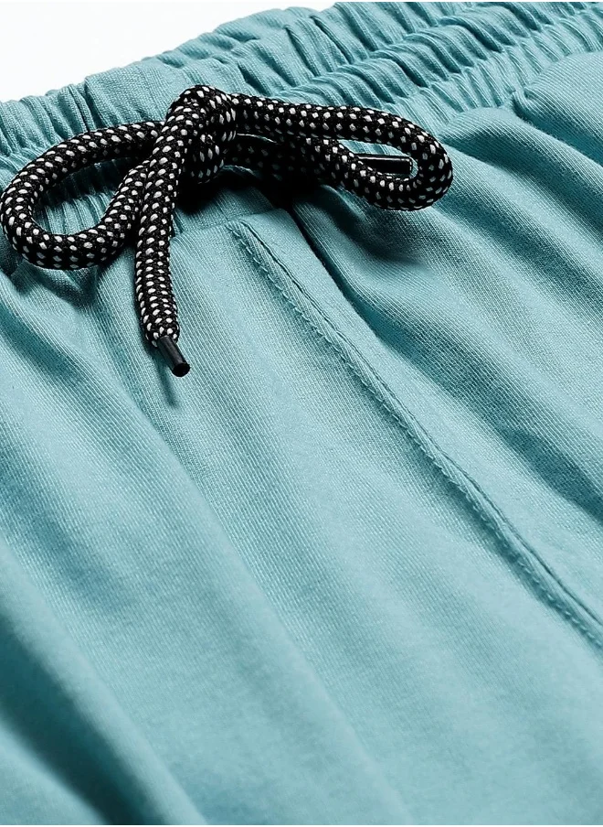 Hubberholme Sky Blue Track Pants For Women