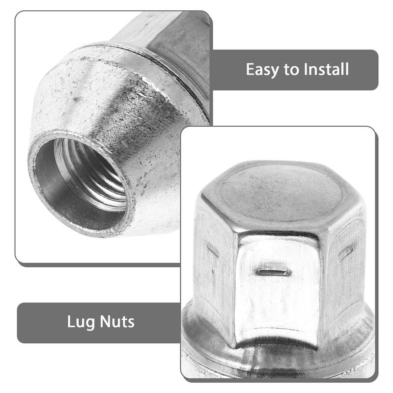 Stainless Steel Wheel Lug Nuts and Caps Replacement Set for Car Tire Studs Accessories - Image 4