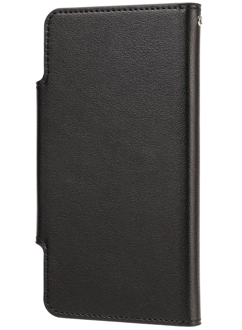 Suteni Flip Cover Card Slots Leather Phone Case for Vivo - Image 2