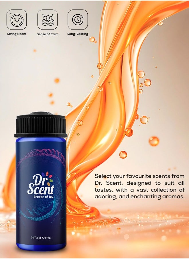 Dr Scent Dr. 24 Diffuser Aroma Oil, with Notes of Citrus, Floral & Hints of Amber (170 ML)  - Image 3