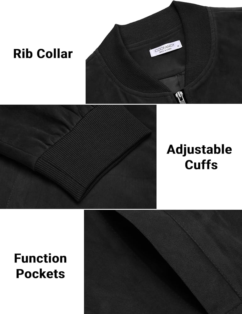 COOFANDY Men Vintage Pea Coat - Image 5