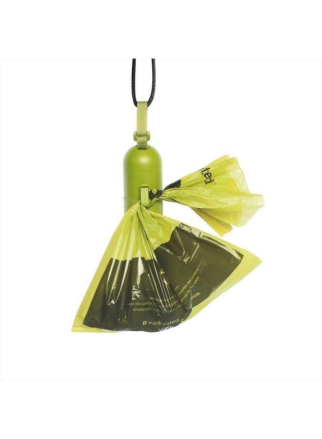 Earth Rated Dog Poop Bags Dispenser, Dog Poop Bag Holder Includes 1 Roll of 15 Unscented Eco-friendly Poop Bags (ERT00037) - Image 3