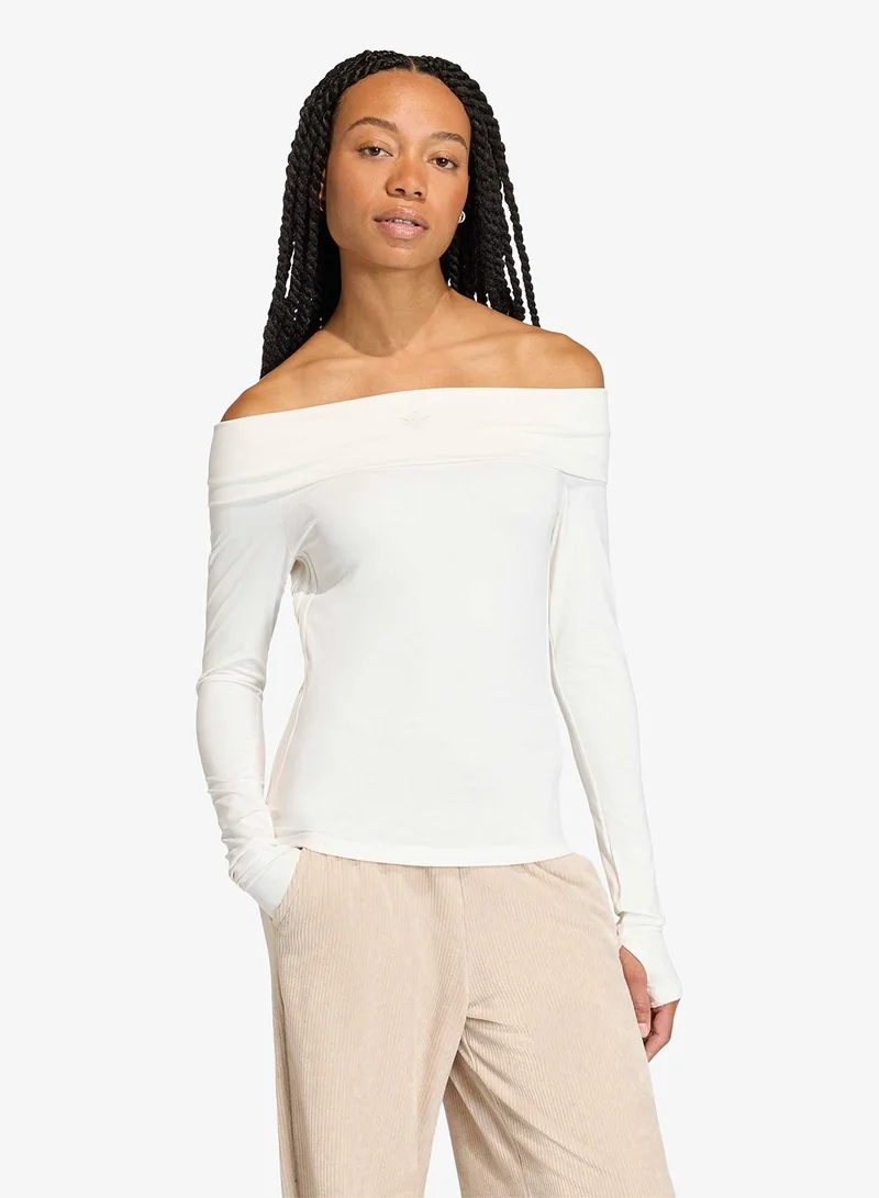Off-Shoulder T-Shirt