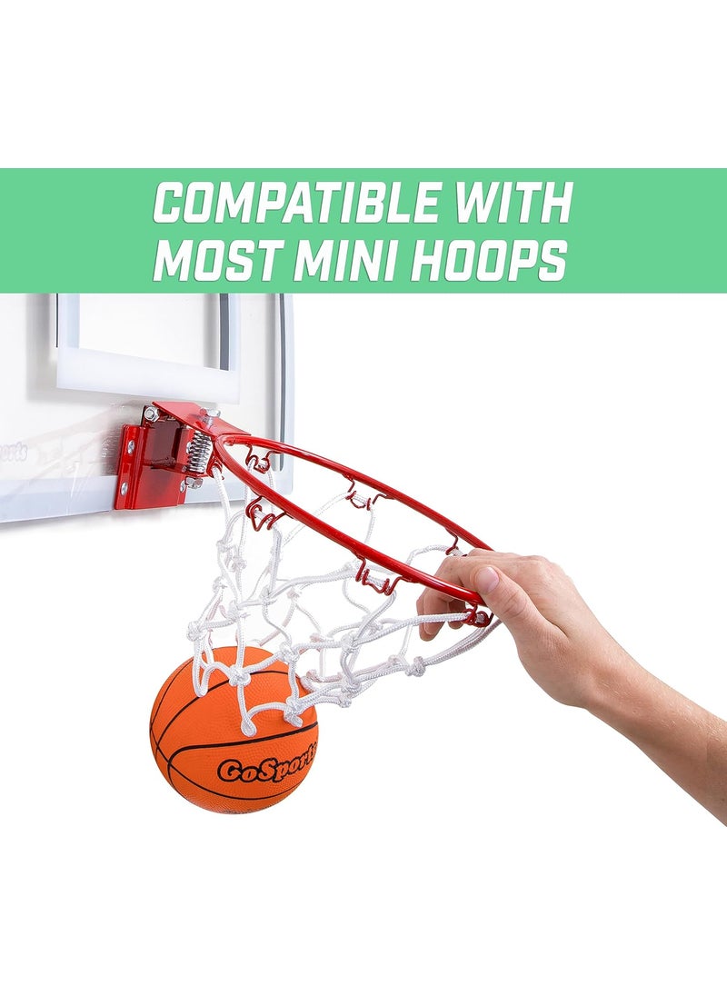 GoSports GoSports 5 Inch Mini Basketball 3 Pack with Premium Pump  Perfect for Mini Hoops or Training  - Image 3
