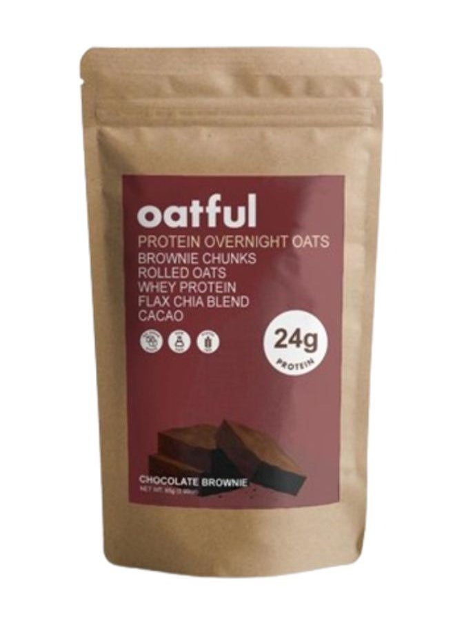 Oatful - Chocolate Brownie Protein Overnight Oats Mix 85g - Image 1