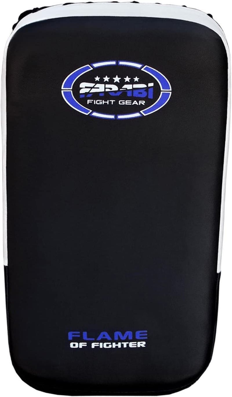 Farabi Sports Thai pad, Kickboxing Kick pad, Kick Training Strike Shield MMA Muay Thai pad Curved (1xUnit) - Image 4