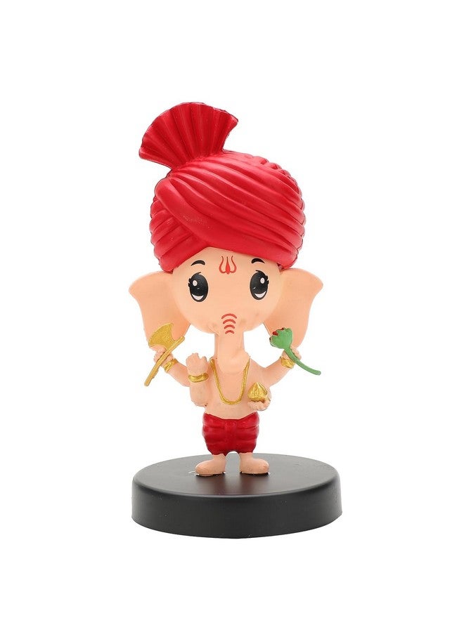 نيجي ألعاب غانيش الهزازة للأطفال | ديكورات منزلية، ولوحة قيادة سيارة، وطاولة مكتب | تمثال إلهي للمهرجانات | ديوالي | هدية عيد ميلاد للأطفال والعائلة والأصدقاء - Image 1