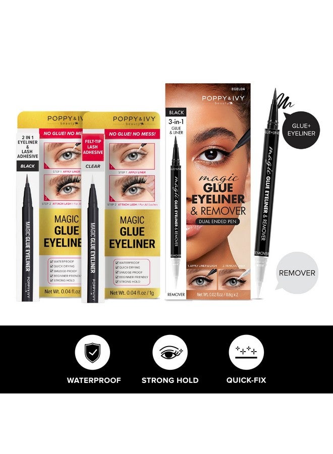 Absolute New York Magic Glue Eyeliner & Remover 3In1 Dual Ended Pen - Image 4