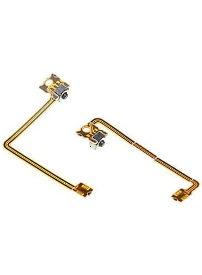 NSLikey Left Right LR Shoulder Trigger Switch Button with Flex Cable Replacement for 3DS XL 3DS LL Repair Parts - Image 1