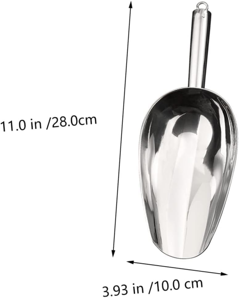 BS مغرفة ثلج من الفولاذ المقاوم للصدأ B&S - مغارف معدنية - Image 3