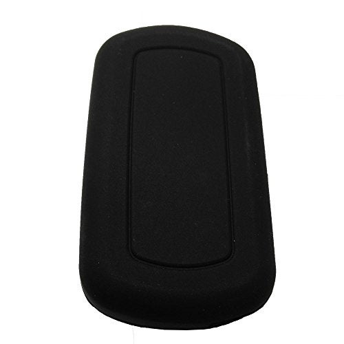 Arruweer Keyless Entry Remote Key Fob Skin Cover Protective Silicone Rubber key Jacket Protector for Land Rover Discovery LR3 Range Rover Sport (Black) - Image 3