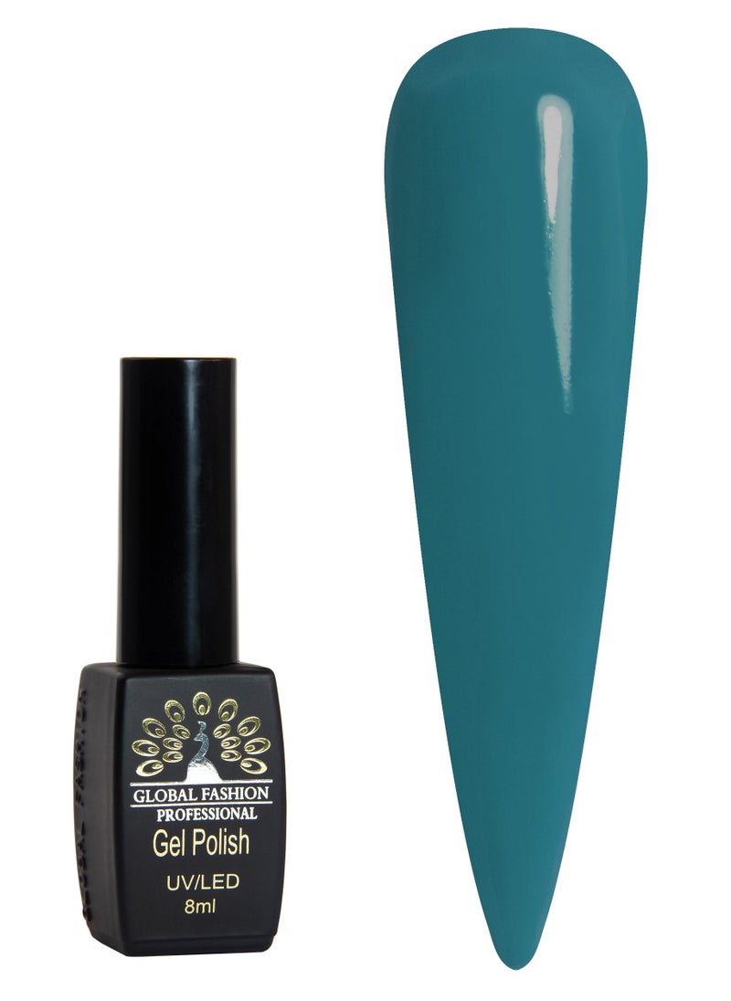 GLOBAL FASHION Global Fashion Black Elite Gel Polish | 132 Colors of Long-Lasting Elegance - 8ml | 360  - Image 1