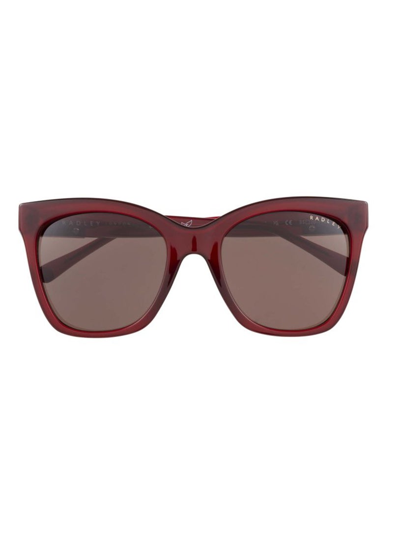 Radley نظارات شمسية نسائية بتصميم فراشة RDS-6504 ملونة بني 55 مم - Image 2