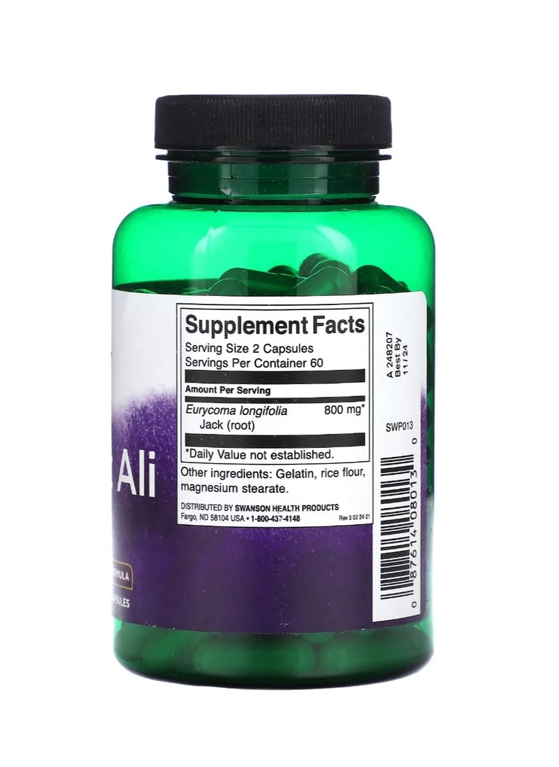 SWANSON - Ali Herb Dietary Supplement 400 mg 120 Capsules - Image 1