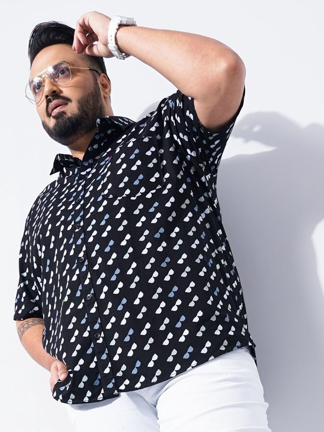 HARDSODA قميص قصير الأكمام مطبوع بحجم كبير من هارد صودا - Image 2