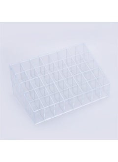 Benbilry Lipstick Holder, 40 Space Acrylic Lipstick Holder Organizer Case Display Rack，40 Slots (in a 8 x 5 Arrangement) Stand Cosmetic Makeup Organizer Lipstick, Brushes, Bottles More  - Image 5