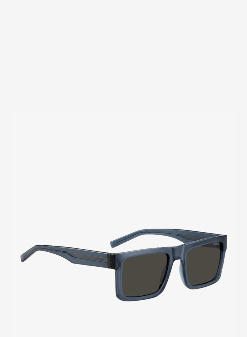 HUGO Rectangular Flat Top Sunglasses Frames - Image 2