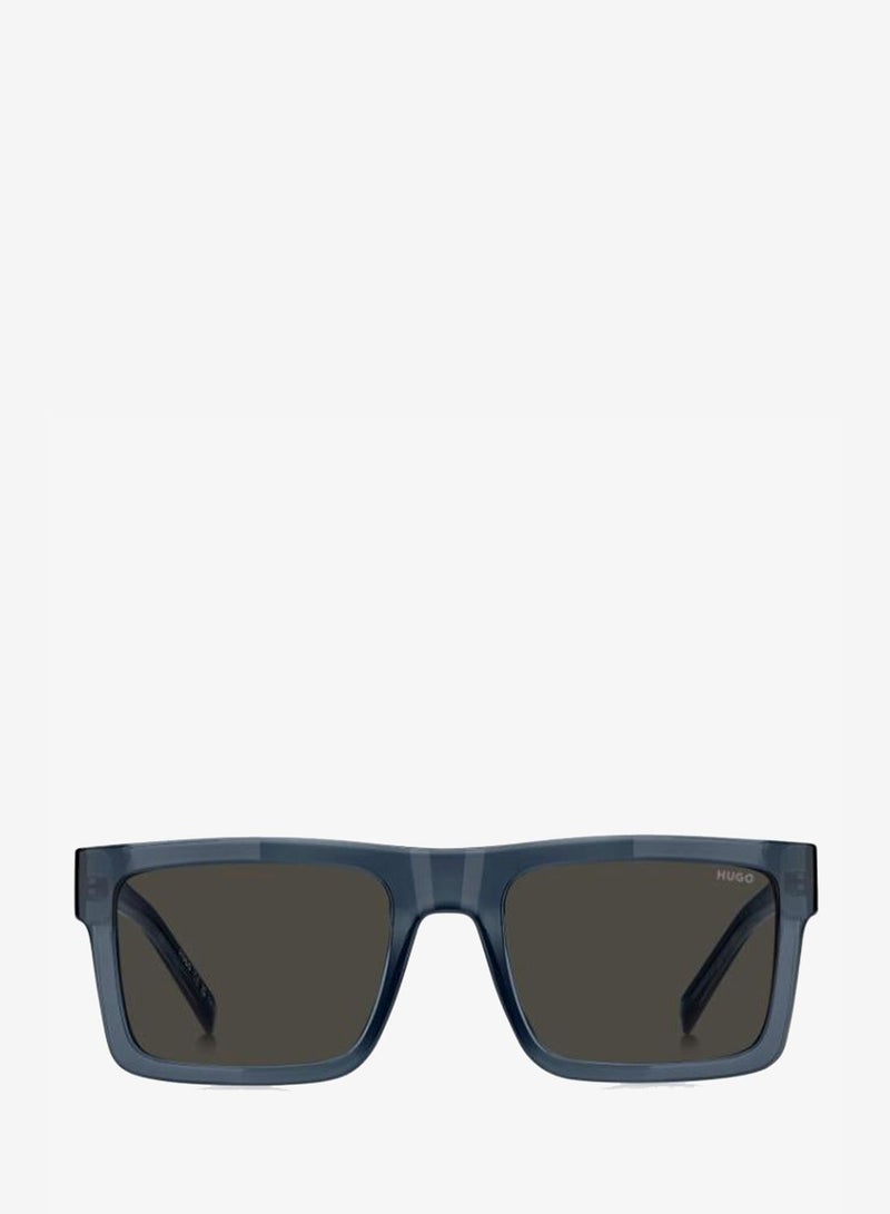 HUGO Rectangular Flat Top Sunglasses Frames - Image 3