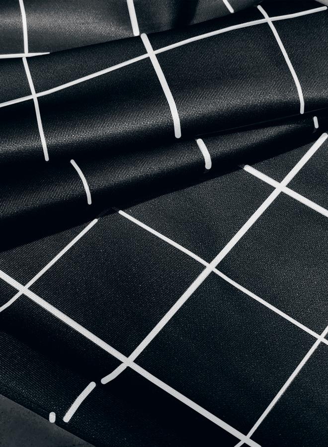 تايك تو بليزر بنقشة مربعات - Image 4