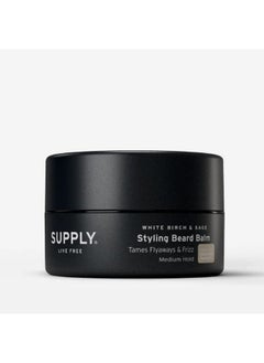 Upply Styling Beard Balm Styles Strengthens And Moisturizes Beard Prevents Dry Itchy Beard And Split Ends Natural Beard Balm For A Fuller Healthier Beard 3.4Oz