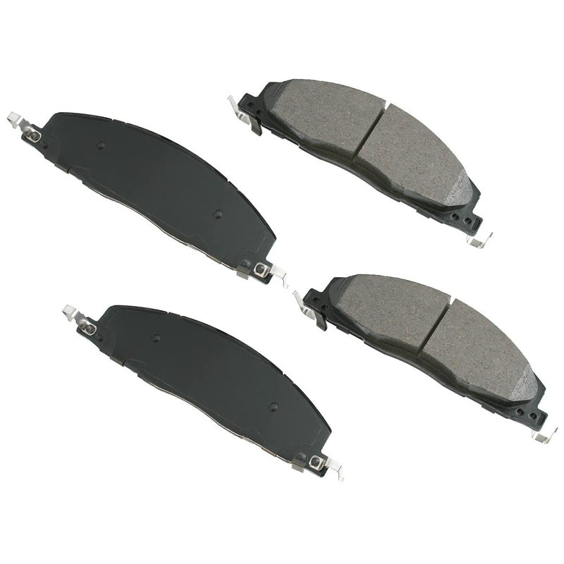 Akebono ACT1400 Proact Ultra Premium Ceramic Disc Brake Pad kit GREY