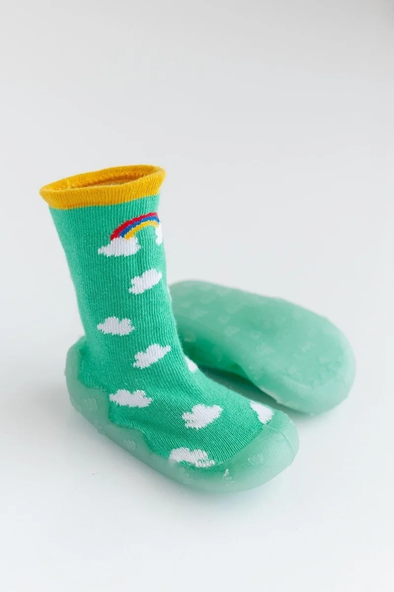 Mama Yoyo Nou Nou Rainbow Non-Slip Sock Slippers