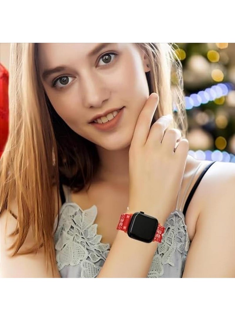 Y&D Applies To Iphone Watch 38/40/41mm Woven Nylon Plain Painted Strap  - Image 4