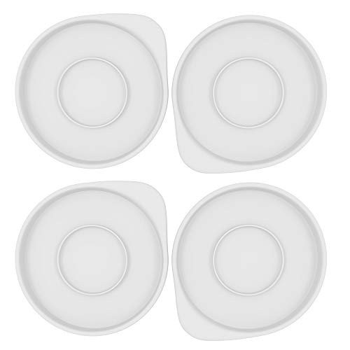 Pixie Tunes Reusable Medical Grade Skin Safe Replacement Adhesives for Pixie Tunes Premium and Elite Baby Bump Headphones & Pregnancy Speakers, 4 Pack - Image 1
