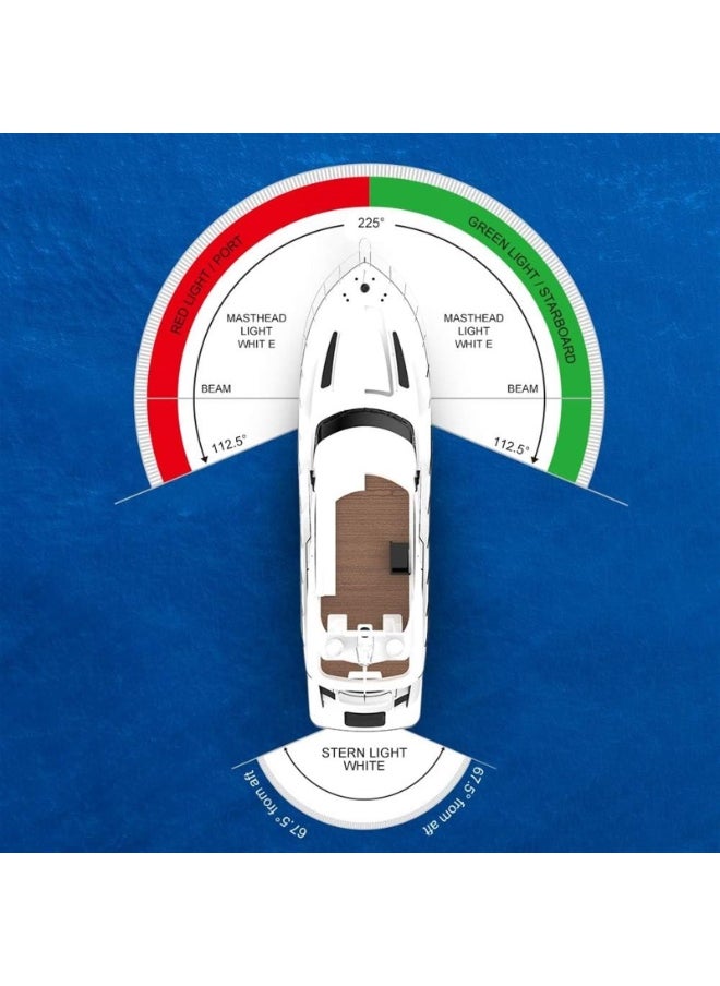 Generic Boat Navigation Light, Marine Navigation Lights, Bow Light for Boats Led. Ideal for Pontoon and Small Boat  - Image 4